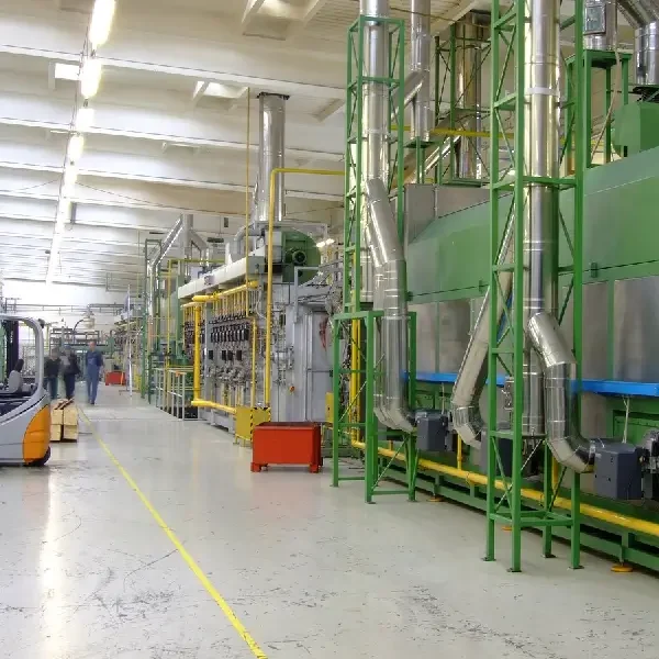 Commercial cleaning equipment used in manufacturing and engineering plants